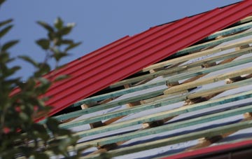Llanychaer corrugated roofing costs